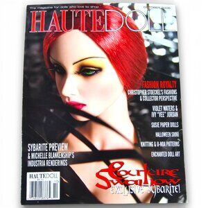 Haute Doll Magazine Halloween Sooki Paper Dolls October 2008 Volume 5 Issue 5